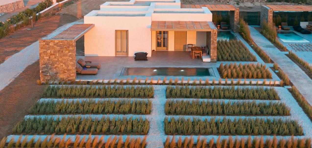 Cove Paros Hotel Náousa Exterior foto