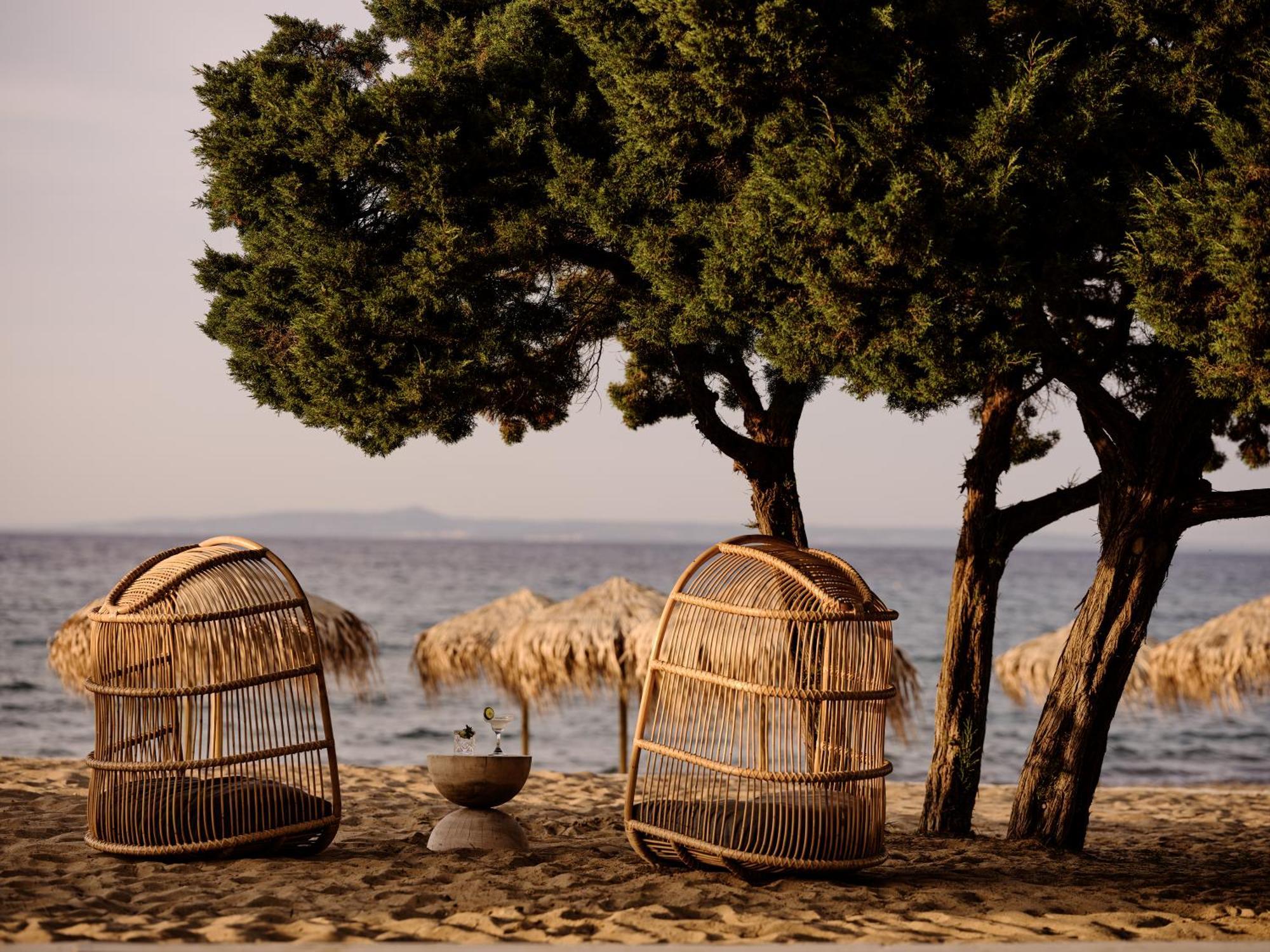 Cove Paros Hotel Náousa Exterior foto
